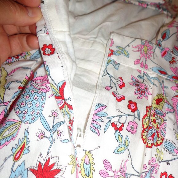 NWOT Jack Willis Fabulously British Lined Mini Sundress US 4 Floral Zip Closure - Picture 8 of 16